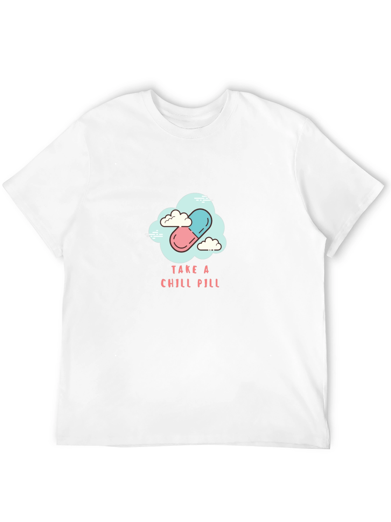 Chill Pill Graphic Tee - Relax & Unwind