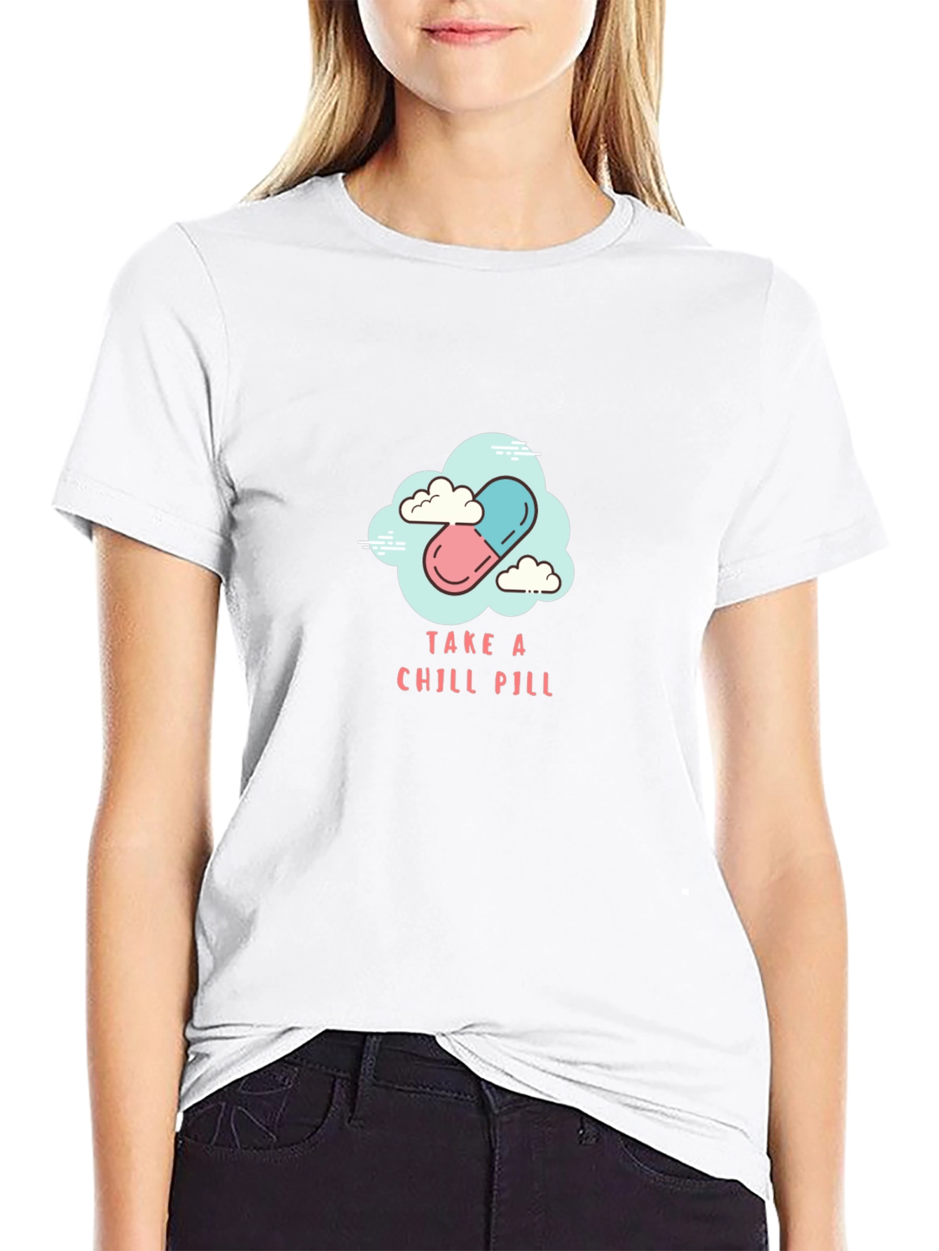 Chill Pill Graphic Tee - Relax & Unwind