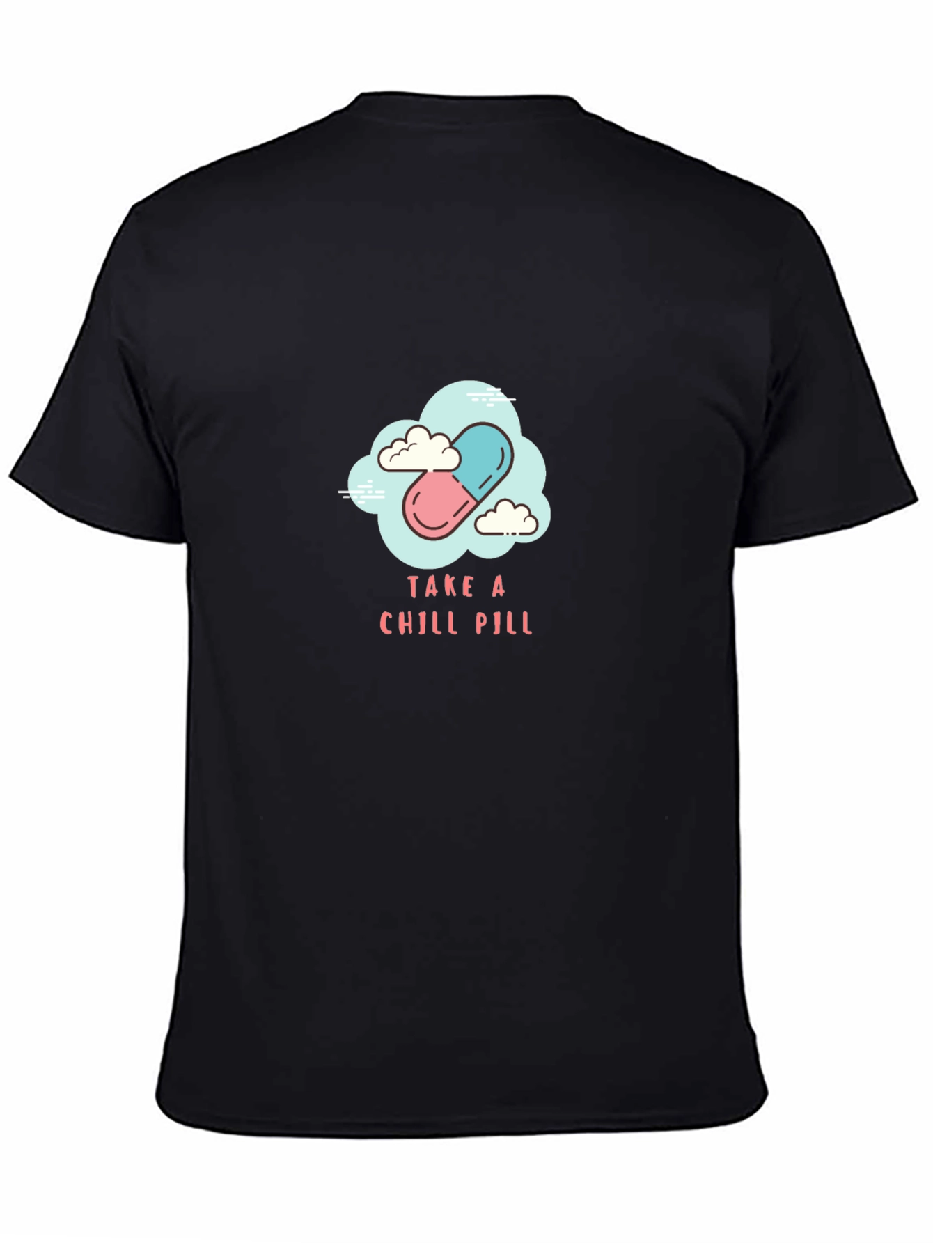 Chill Pill Graphic Tee - Relax & Unwind
