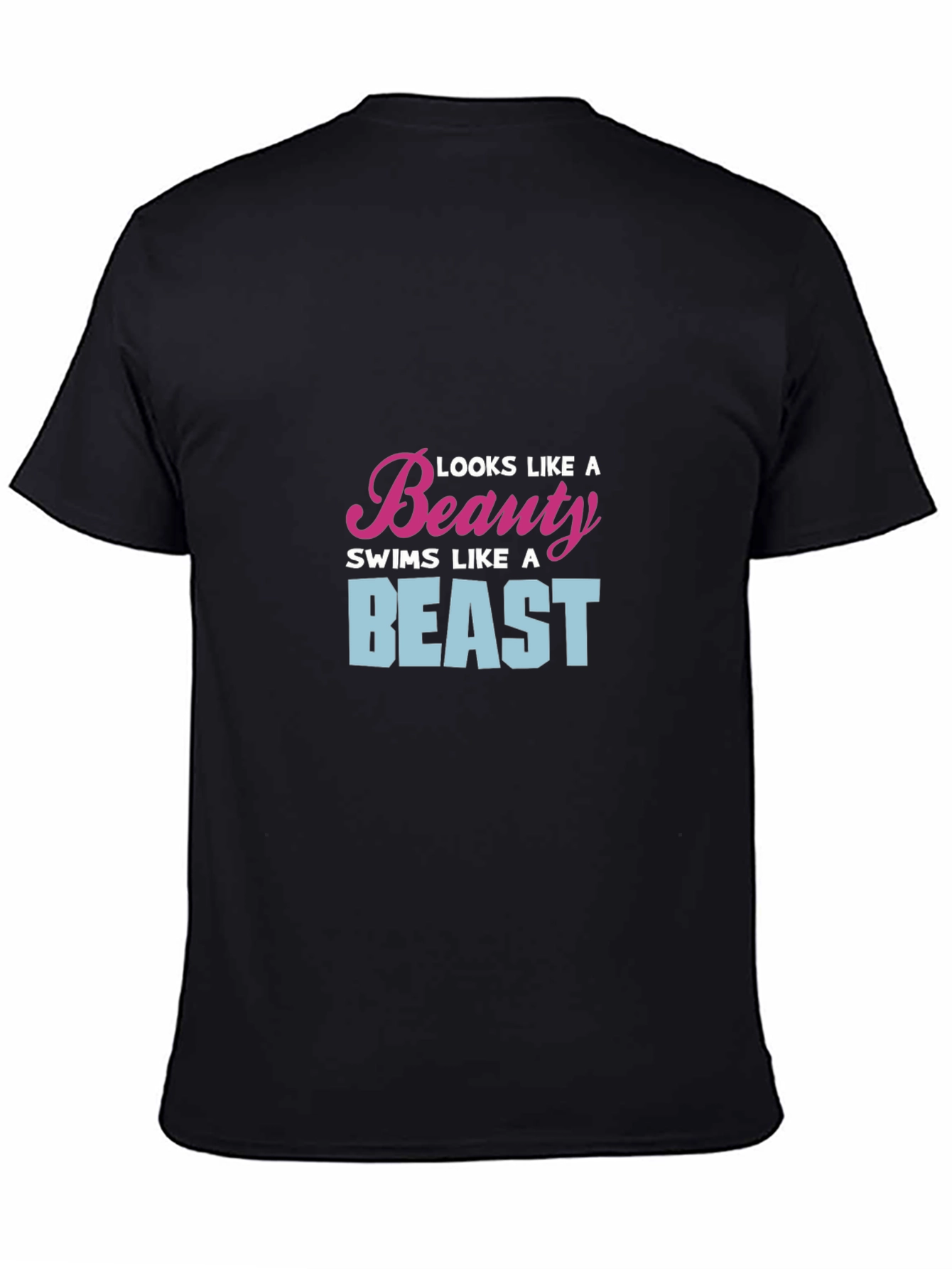 Beauty and Beast Swimmer Graphic Tee