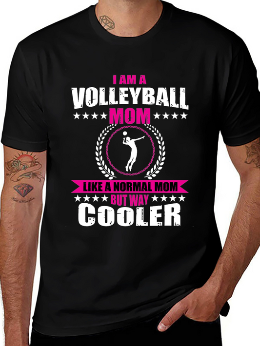 Volleyball Mom Graphic Tee - Unique & Cool