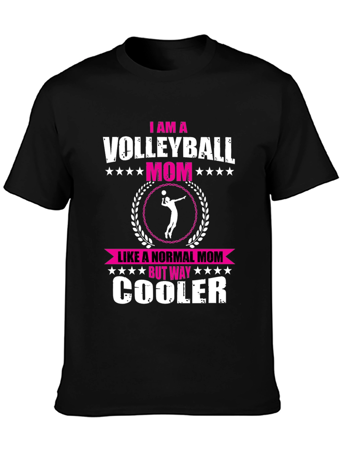 Volleyball Mom Graphic Tee - Unique & Cool