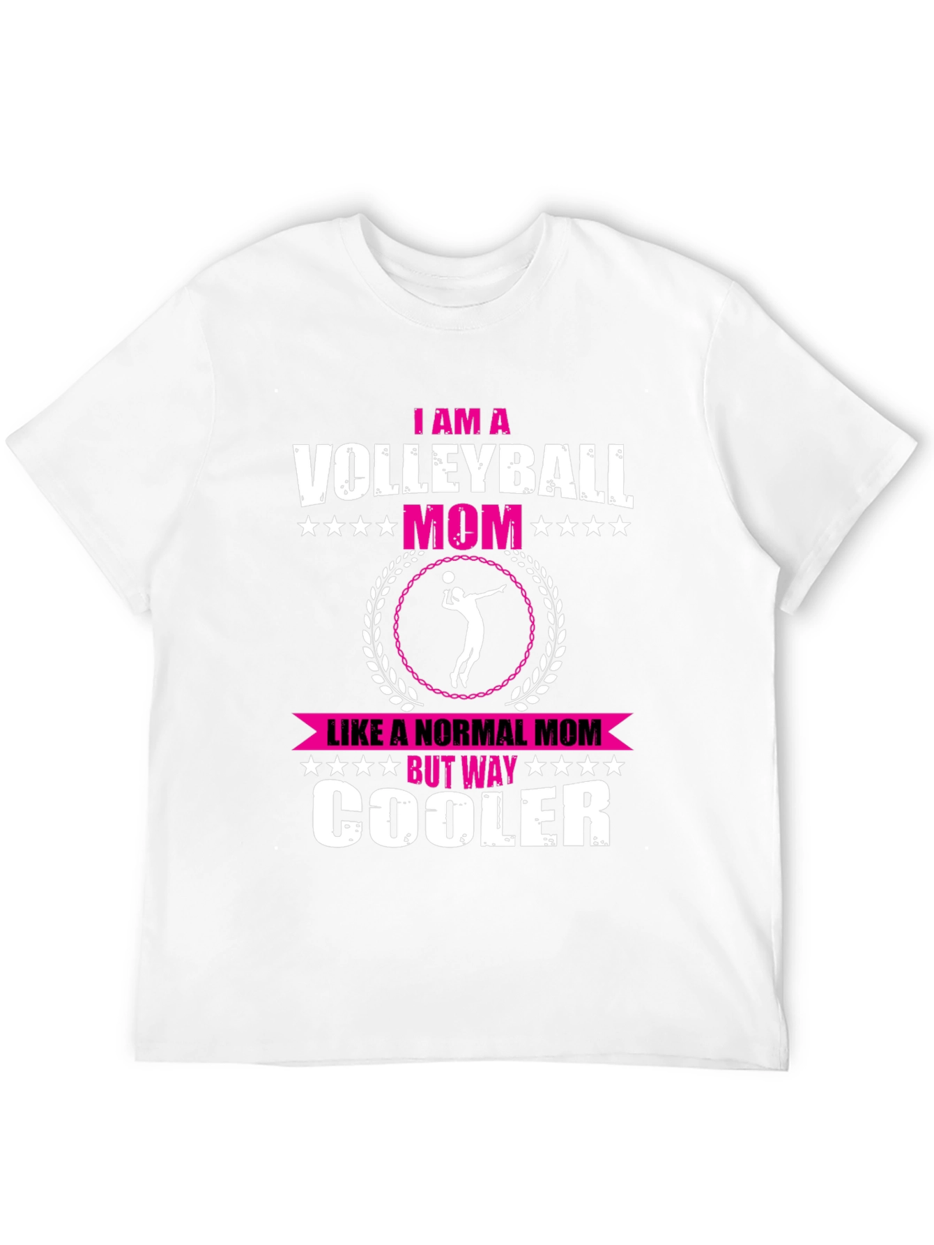 Volleyball Mom Graphic Tee - Unique & Cool