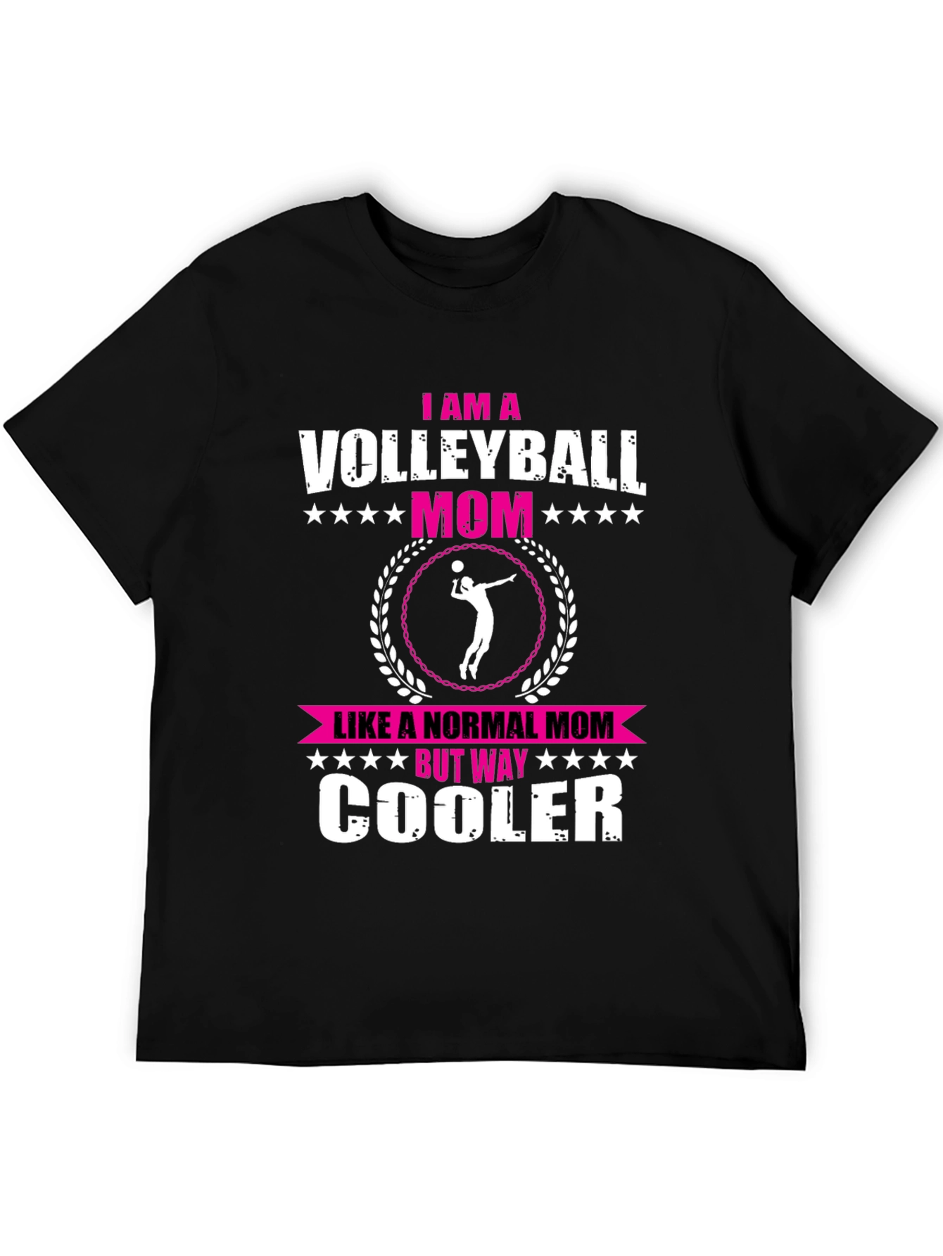 Volleyball Mom Graphic Tee - Unique & Cool