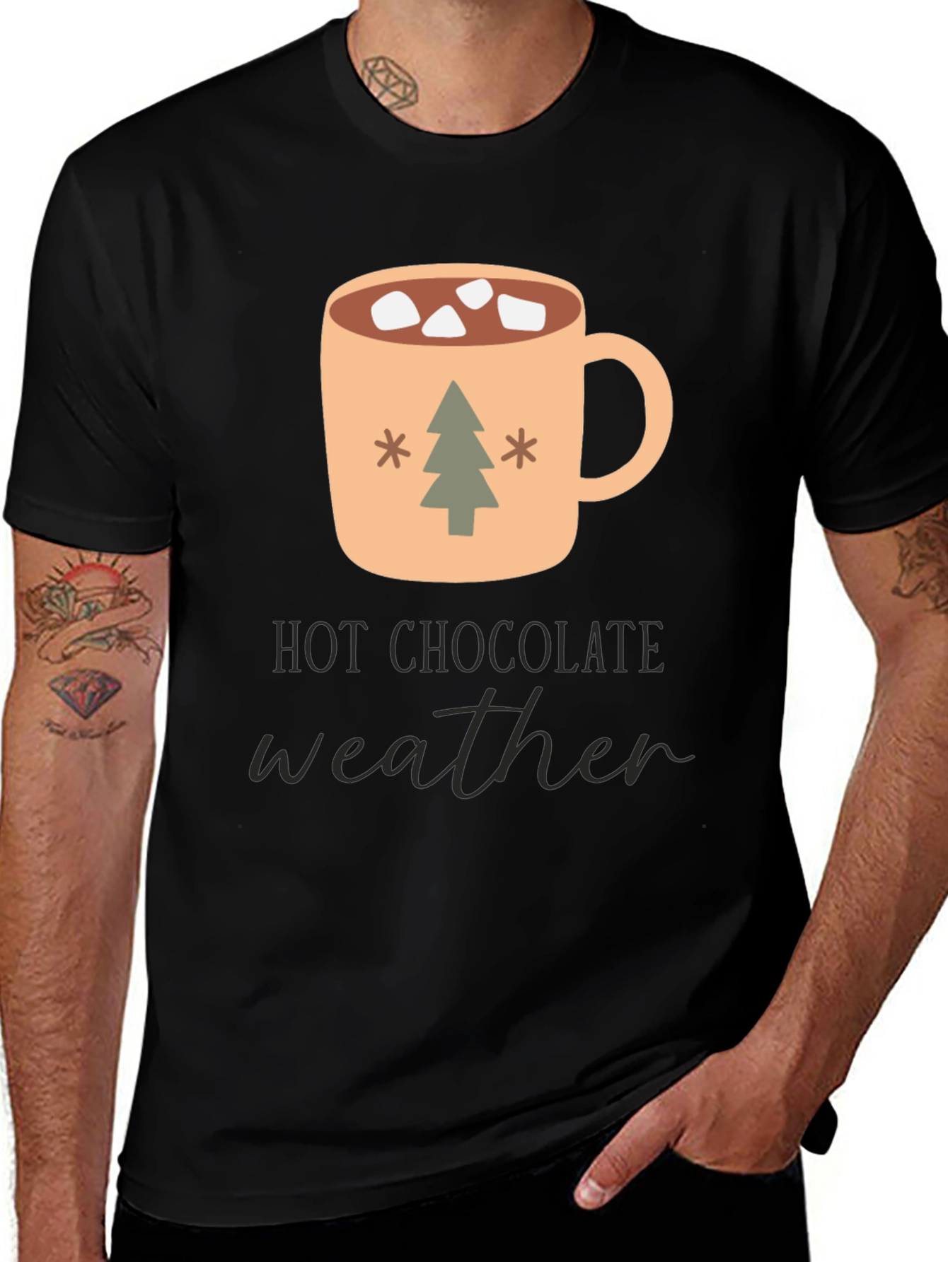 Hot Chocolate Weather Graphic Tee