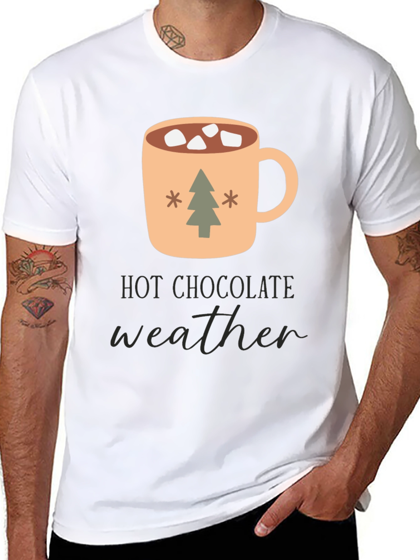 Hot Chocolate Weather Graphic Tee