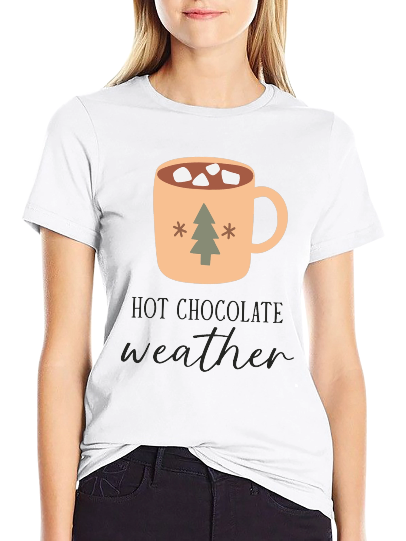 Hot Chocolate Weather Graphic Tee