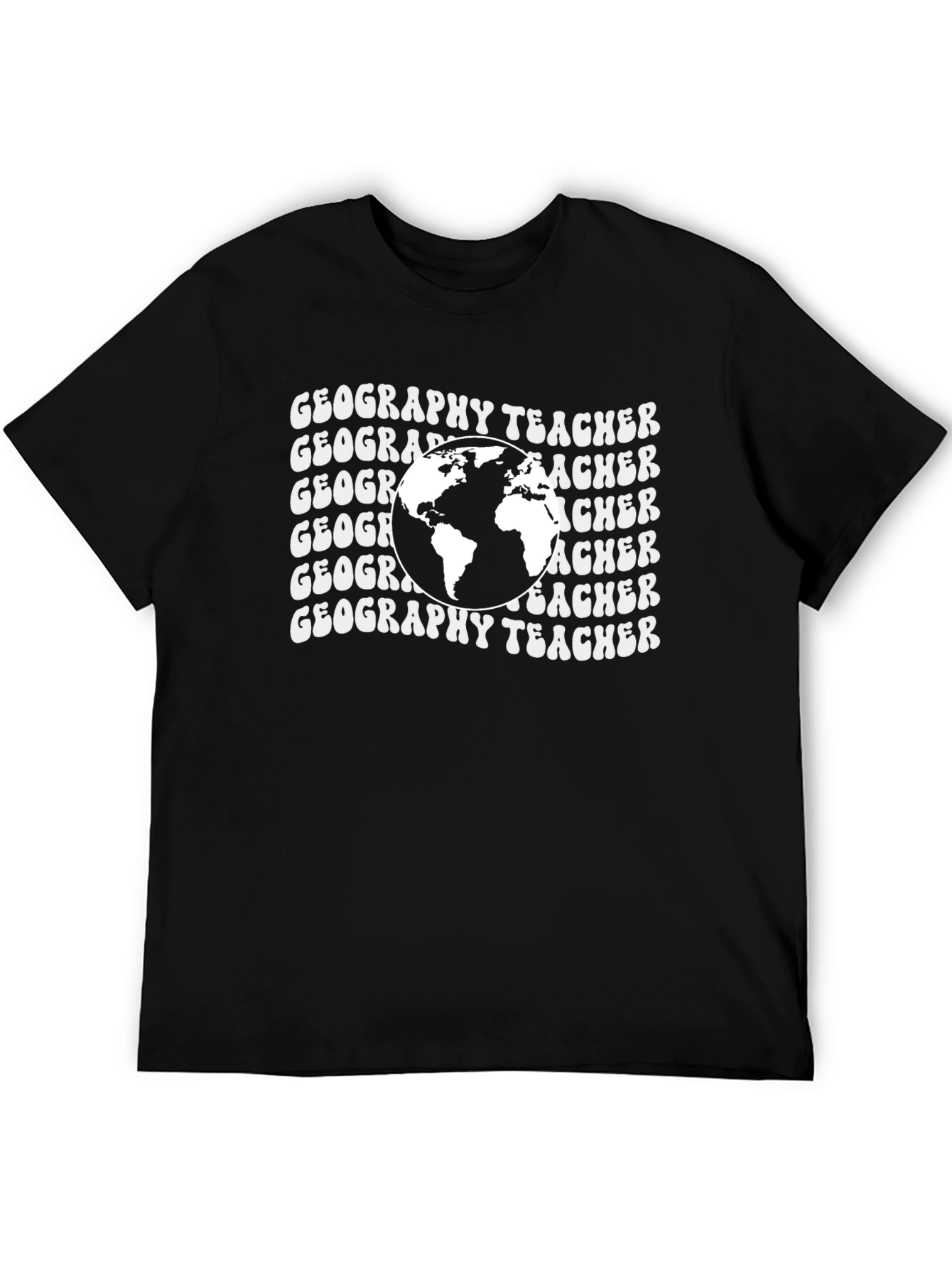 Geography Teacher T-Shirt - Earth Graphic Tee