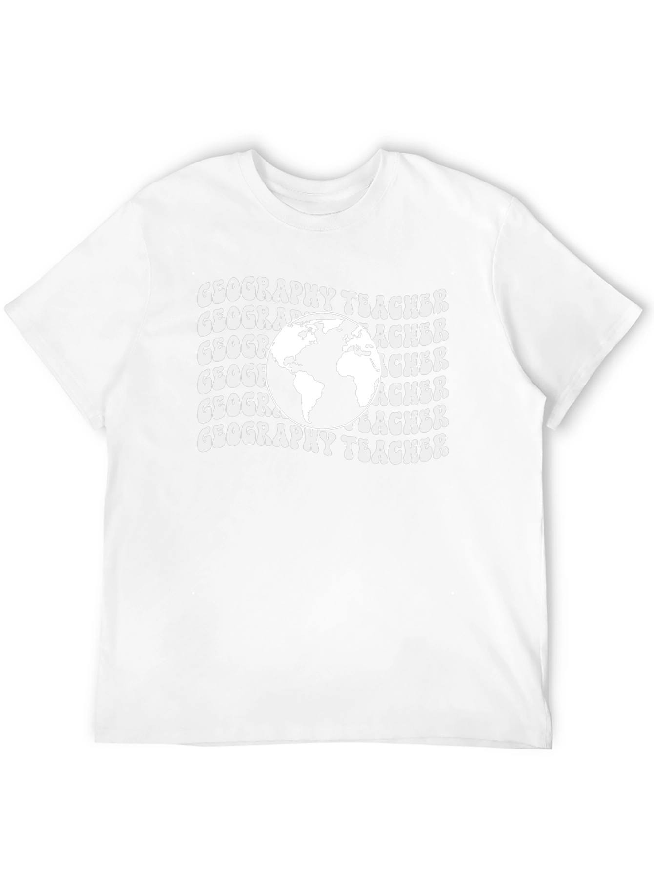 Geography Teacher T-Shirt - Earth Graphic Tee