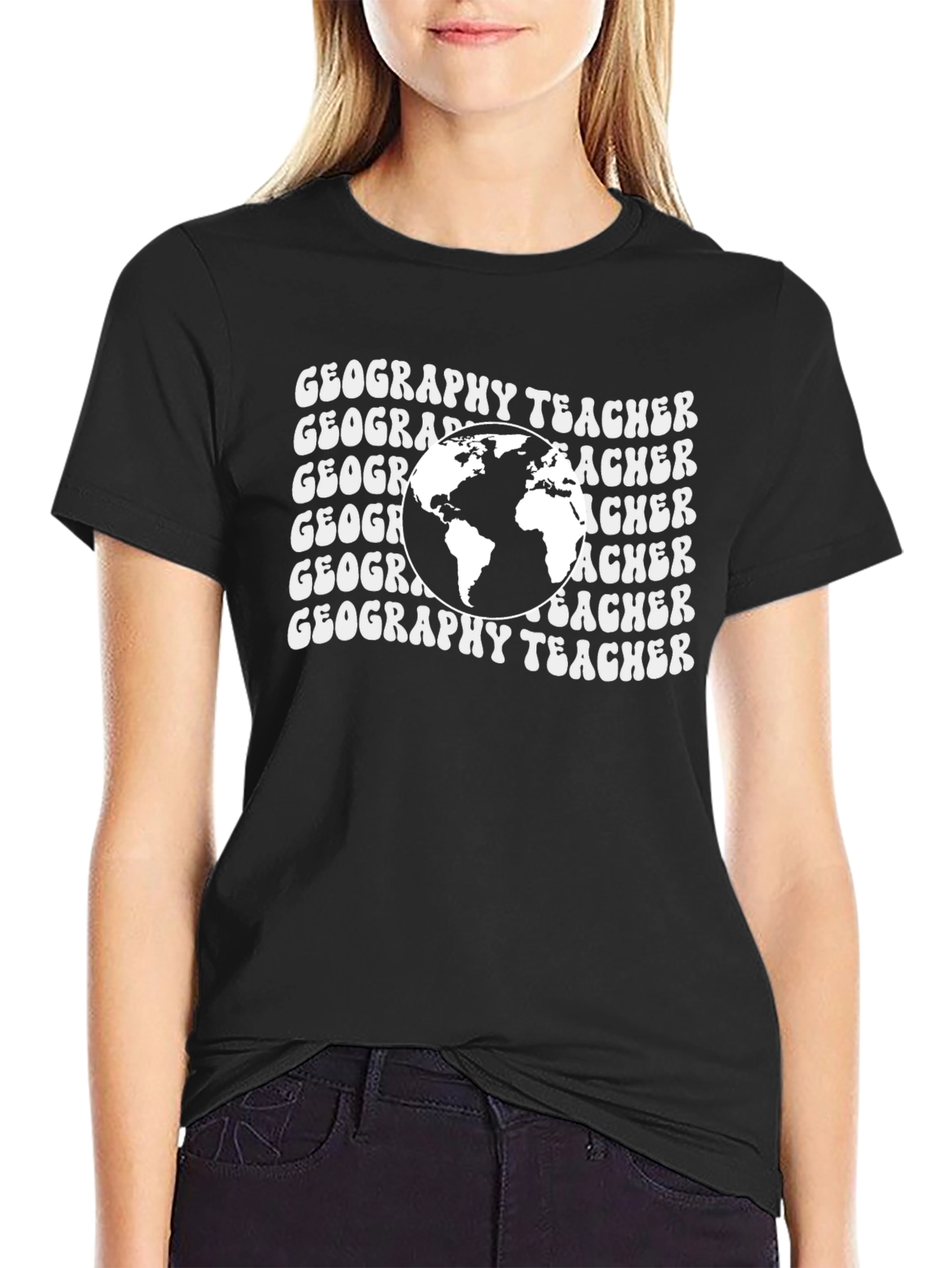 Geography Teacher T-Shirt - Earth Graphic Tee