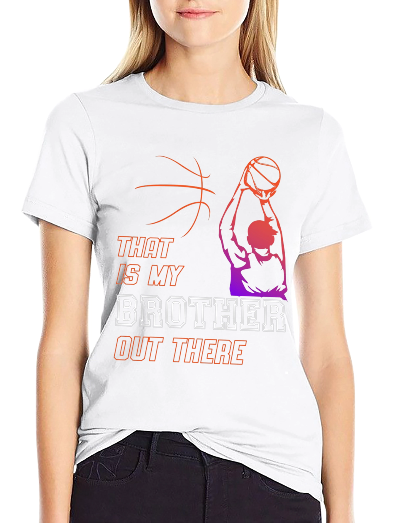 That Is My Brother Basketball T-Shirt