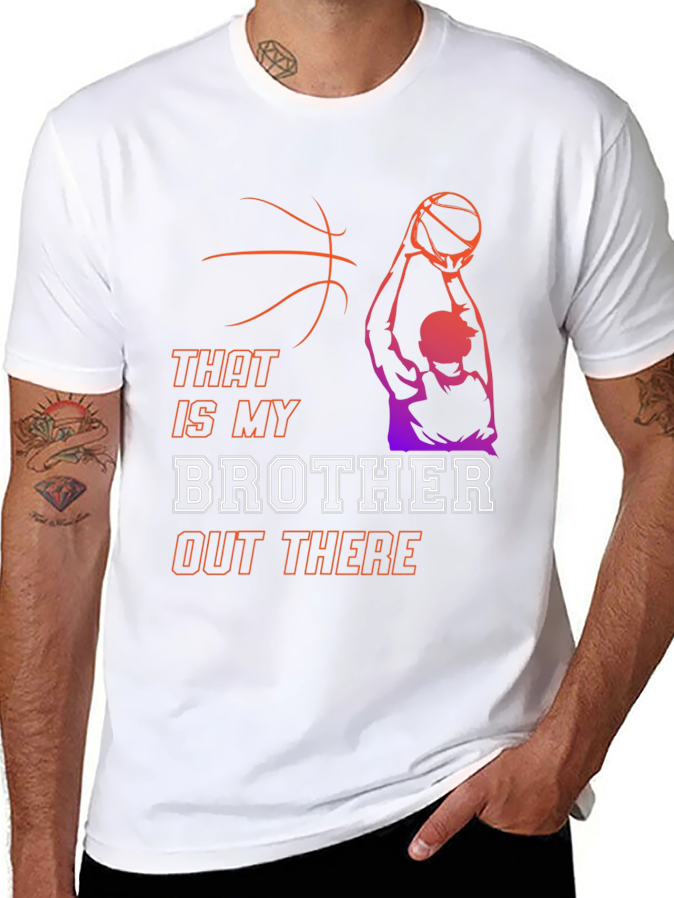 That Is My Brother Basketball T-Shirt