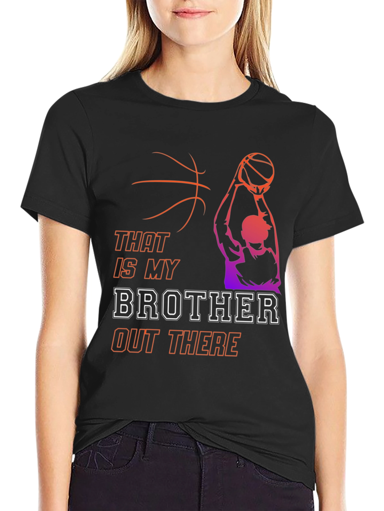 That Is My Brother Basketball T-Shirt