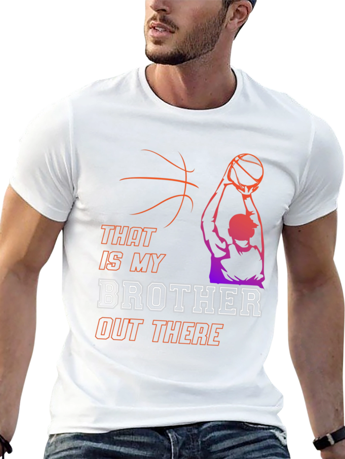 That Is My Brother Basketball T-Shirt