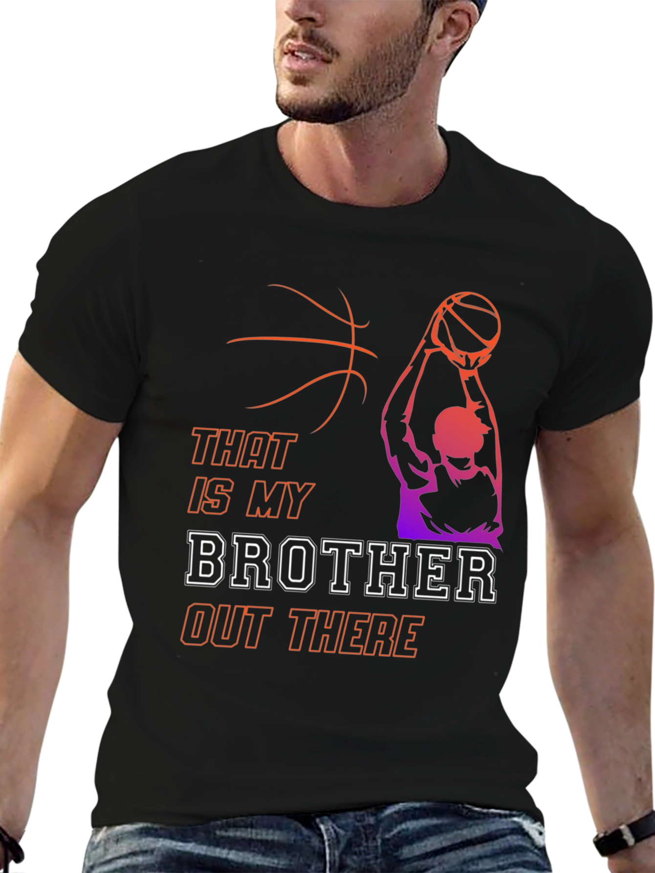 That Is My Brother Basketball T-Shirt