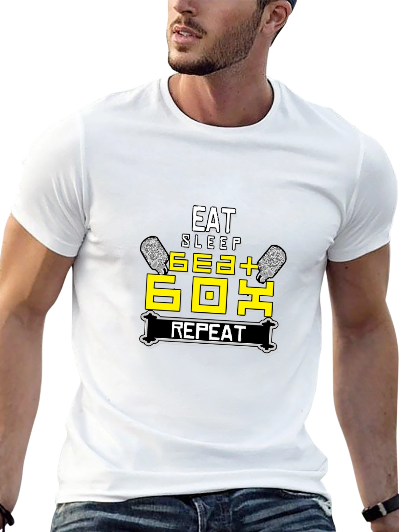 Eat Sleep 6EA+ 6OX Repeat T-Shirt
