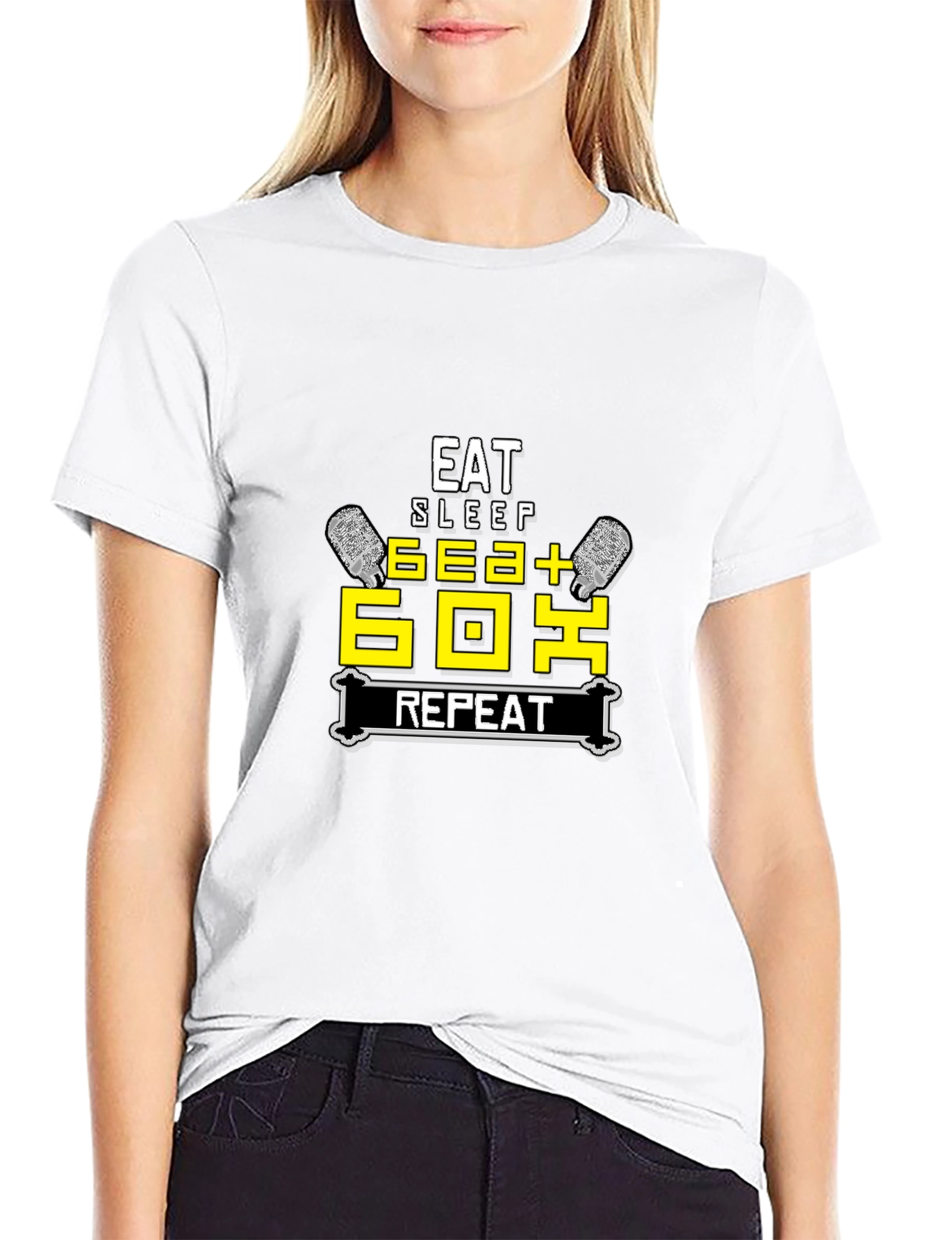 Eat Sleep 6EA+ 6OX Repeat T-Shirt