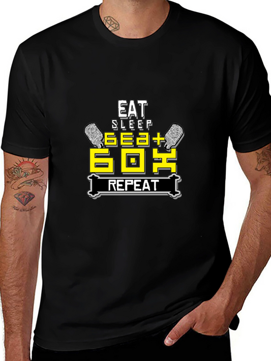 Eat Sleep 6EA+ 6OX Repeat T-Shirt