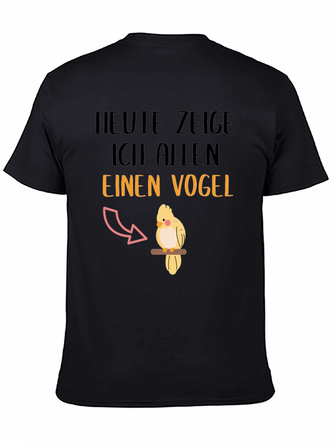 Funny Heute zeige ich allen einen Vogel T-Shirt