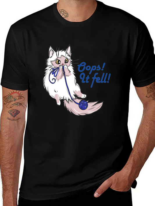 Oops! Cat Fell T-Shirt