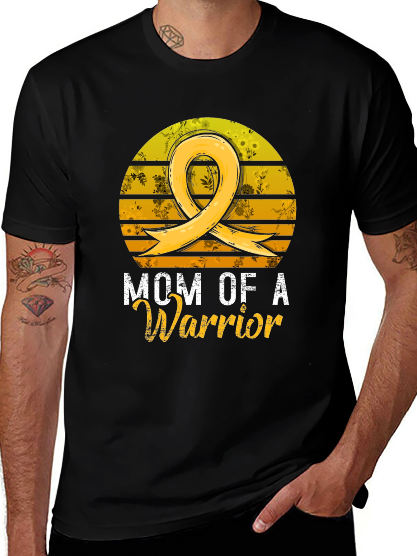 Mom of a Warrior Awareness T-Shirt