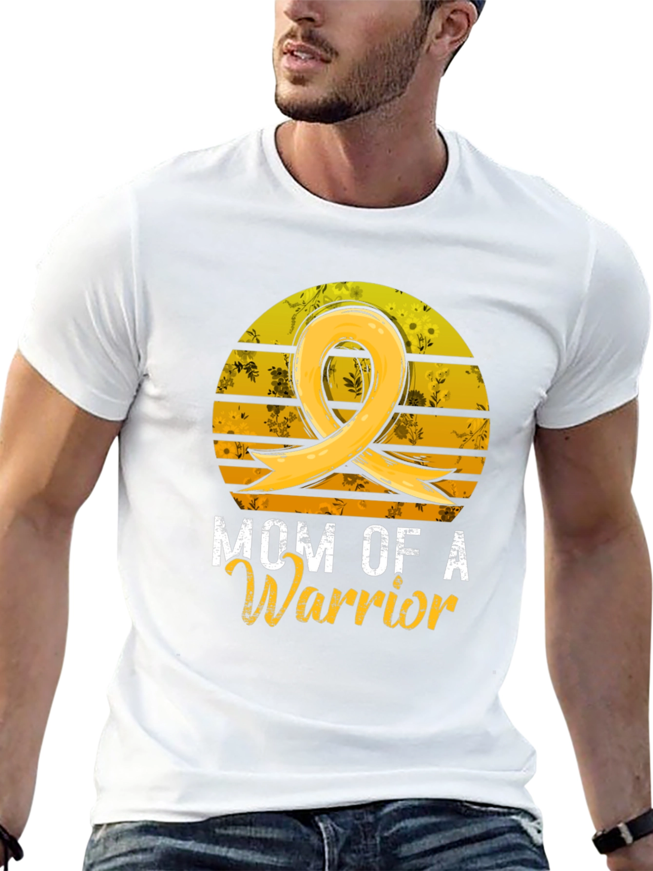 Mom of a Warrior Awareness T-Shirt