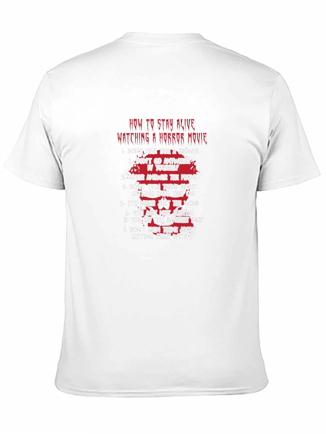 Horror Movie Survival Guide T-Shirt