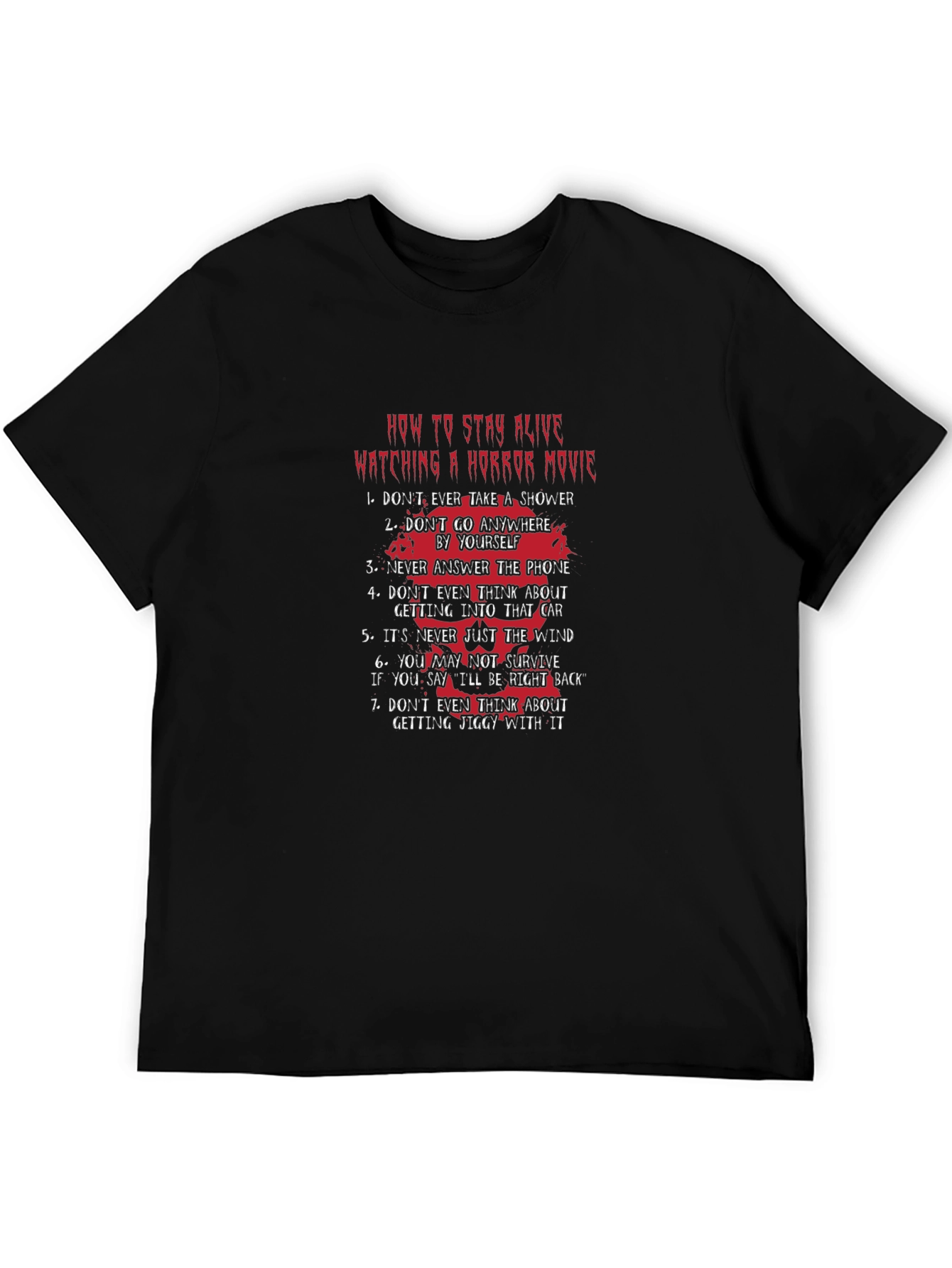 Horror Movie Survival Guide T-Shirt