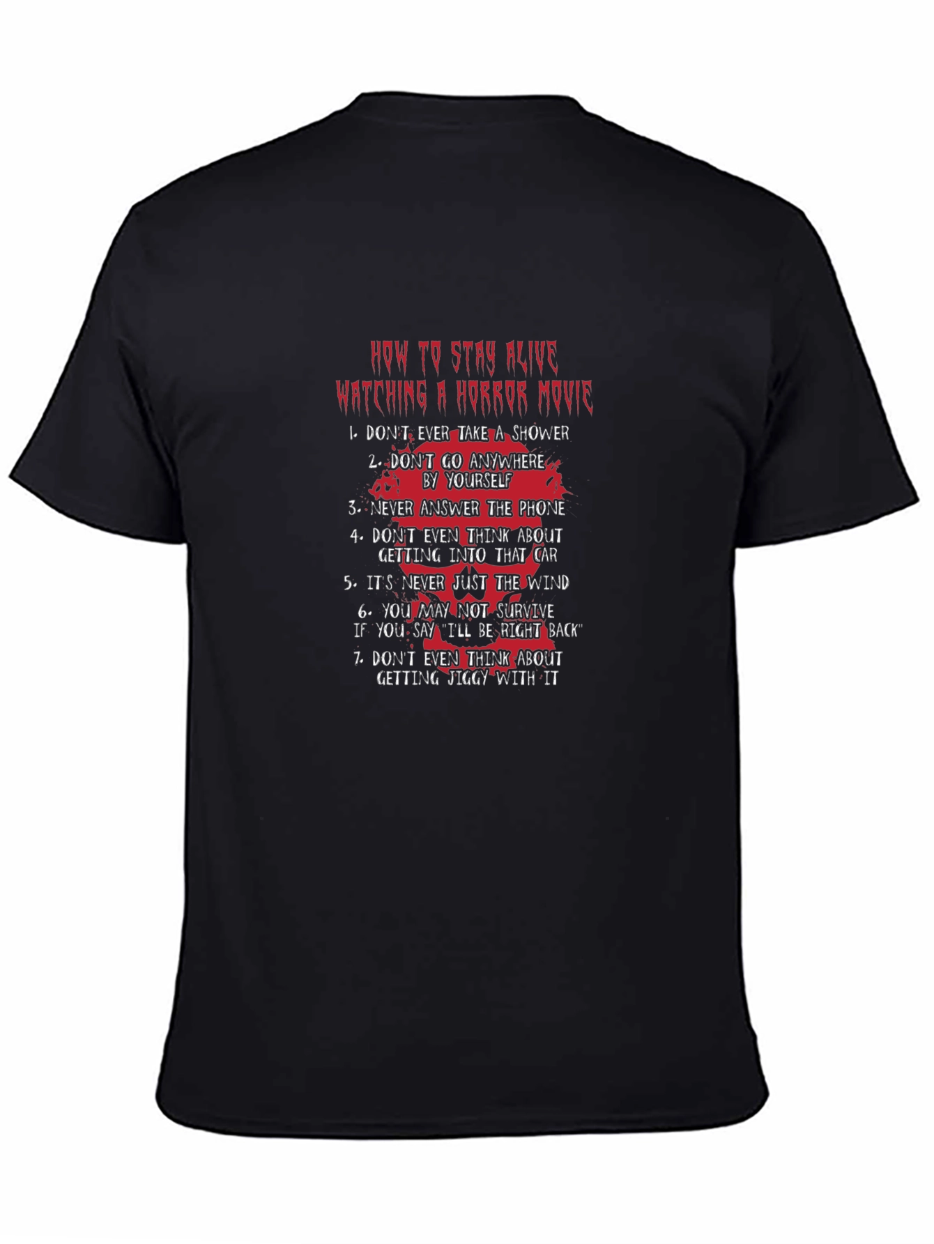 Horror Movie Survival Guide T-Shirt