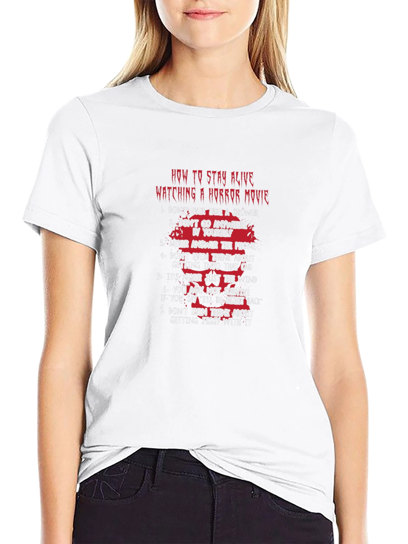 Horror Movie Survival Guide T-Shirt