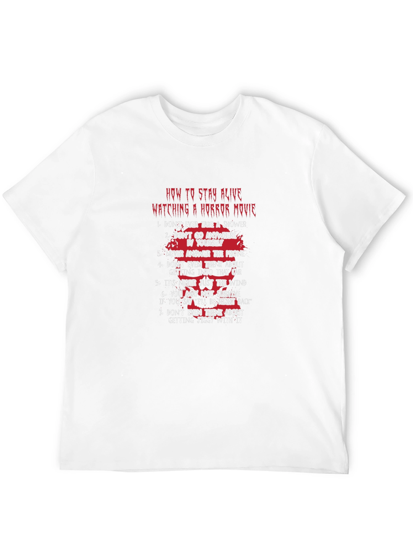 Horror Movie Survival Guide T-Shirt