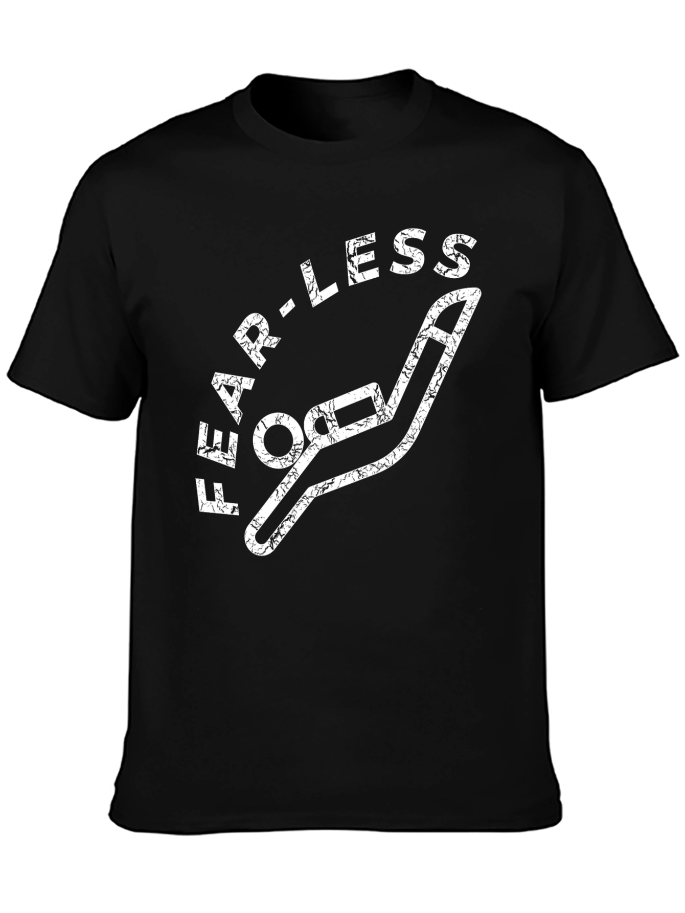 Fearless Funny T-Shirt: Novelty Pencil Design