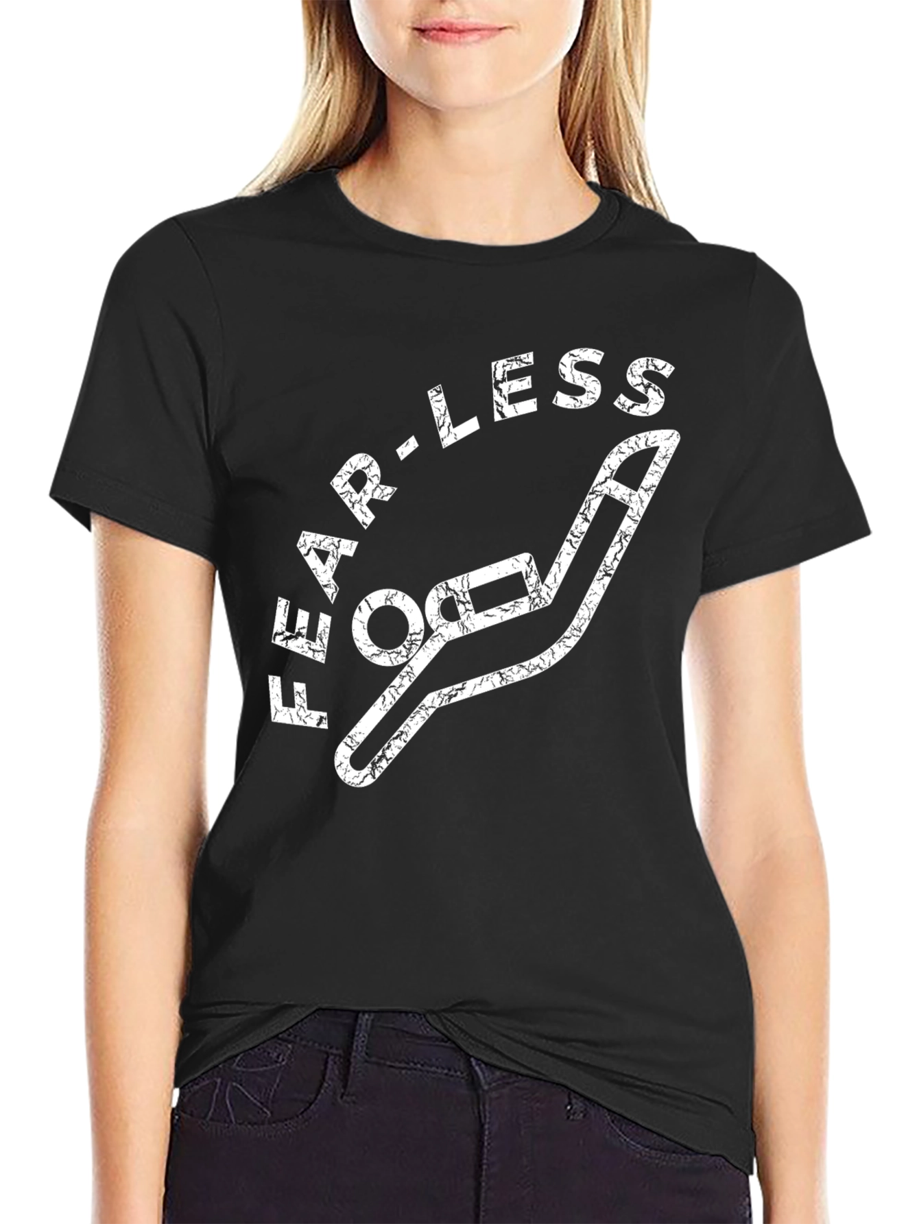 Fearless Funny T-Shirt: Novelty Pencil Design
