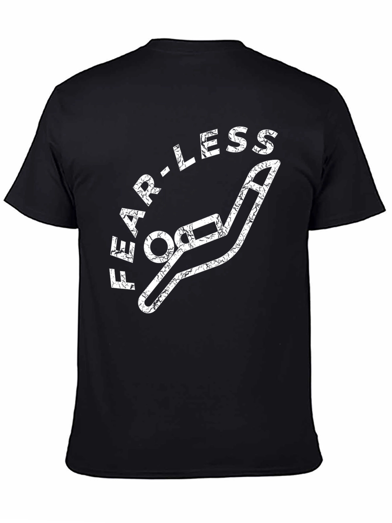 Fearless Funny T-Shirt: Novelty Pencil Design