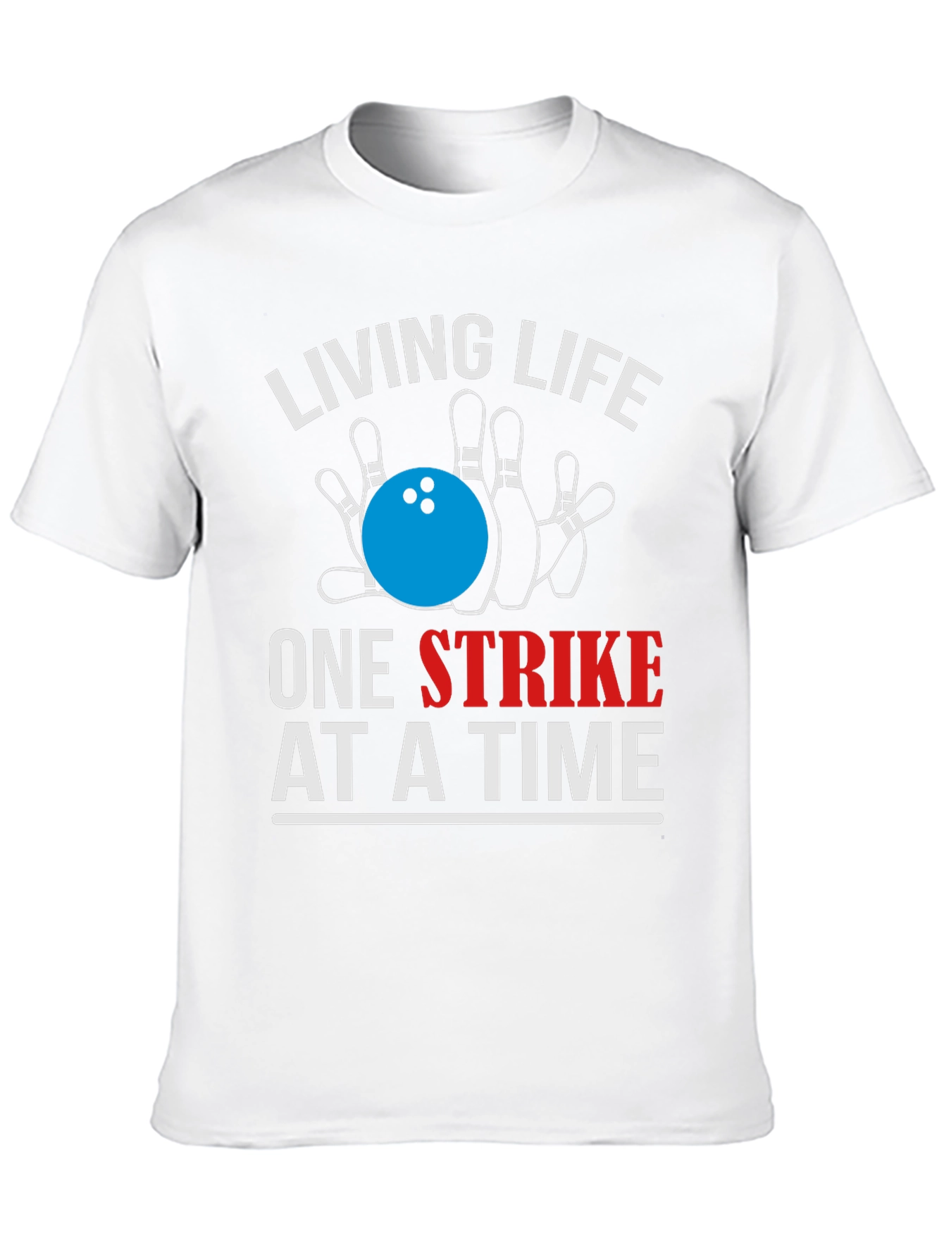 Bowling Strike Graphic Tee