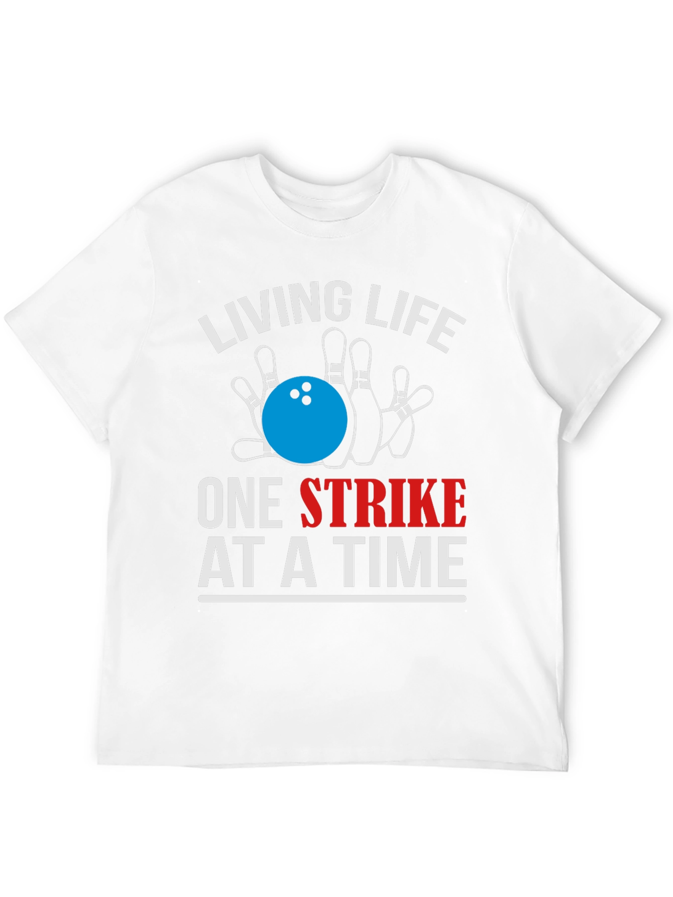 Bowling Strike Graphic Tee