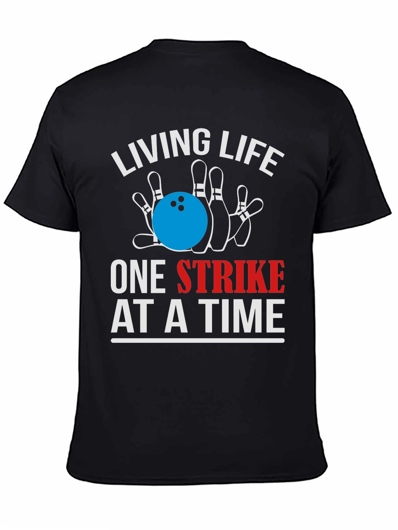 Bowling Strike Graphic Tee