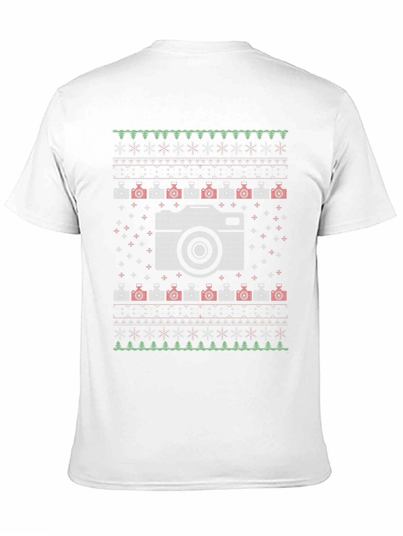 Camera Ugly Christmas Sweater T-Shirt
