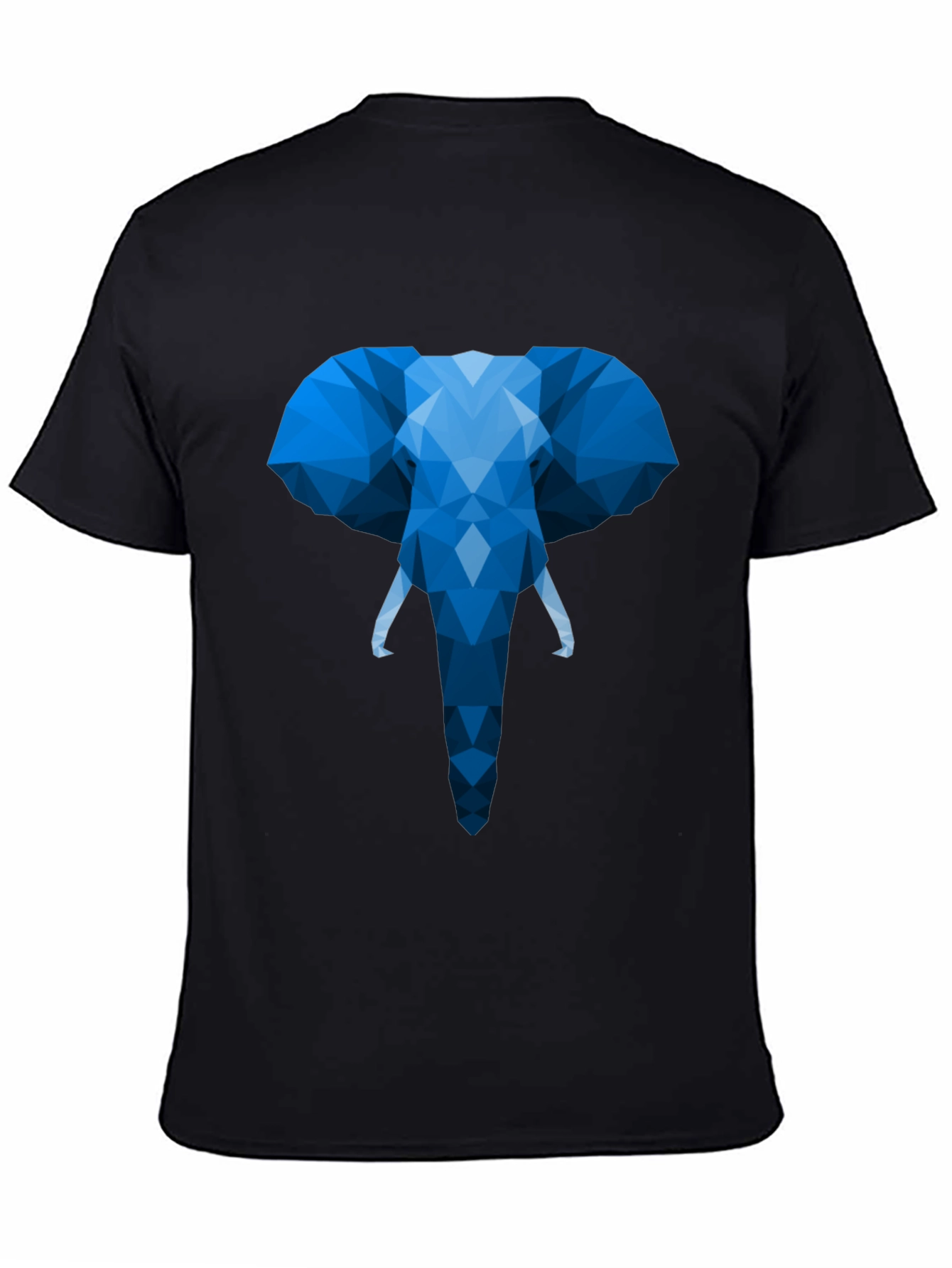 Geometric Elephant T-Shirt - Modern Design