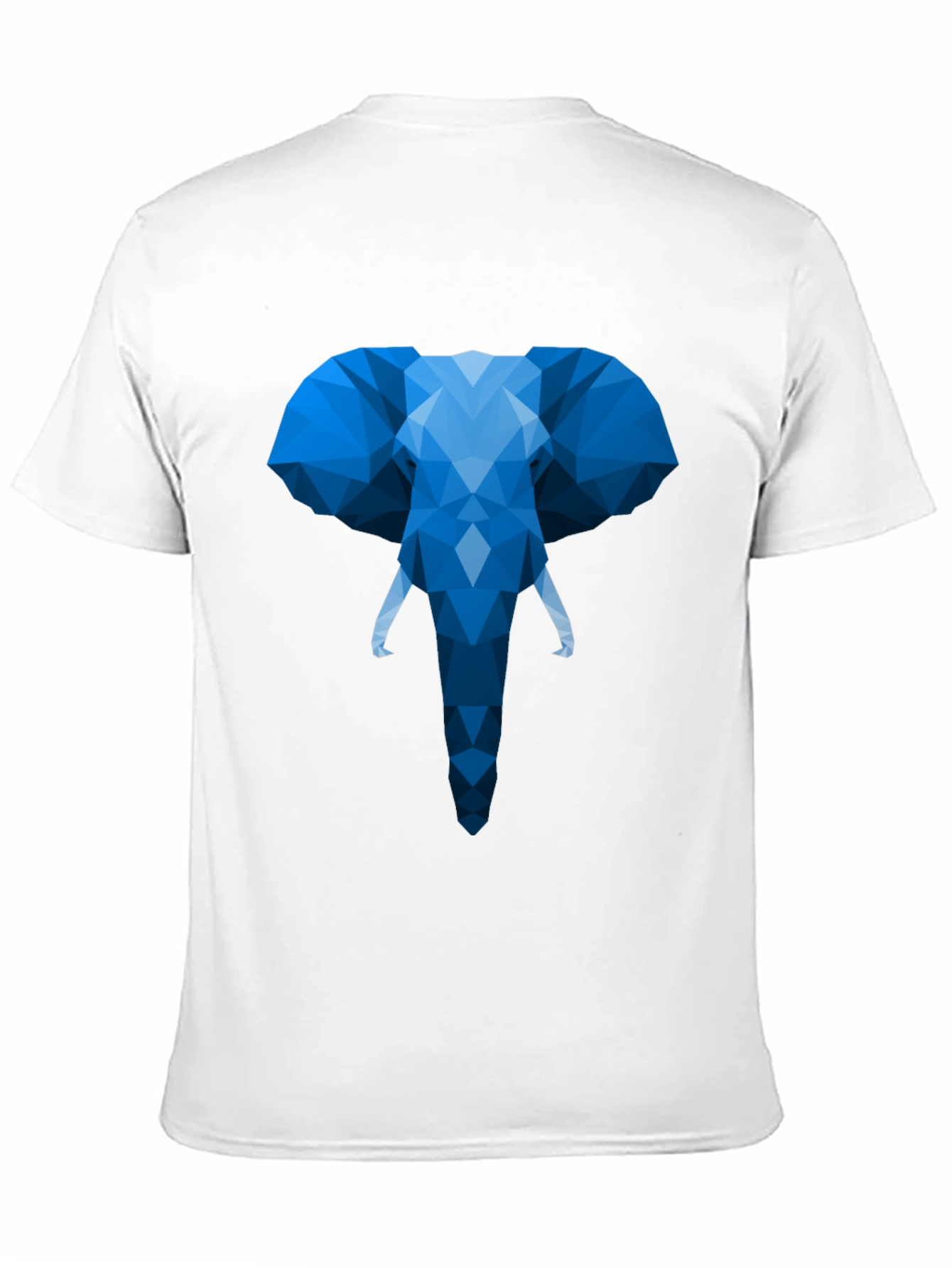 Geometric Elephant T-Shirt - Modern Design