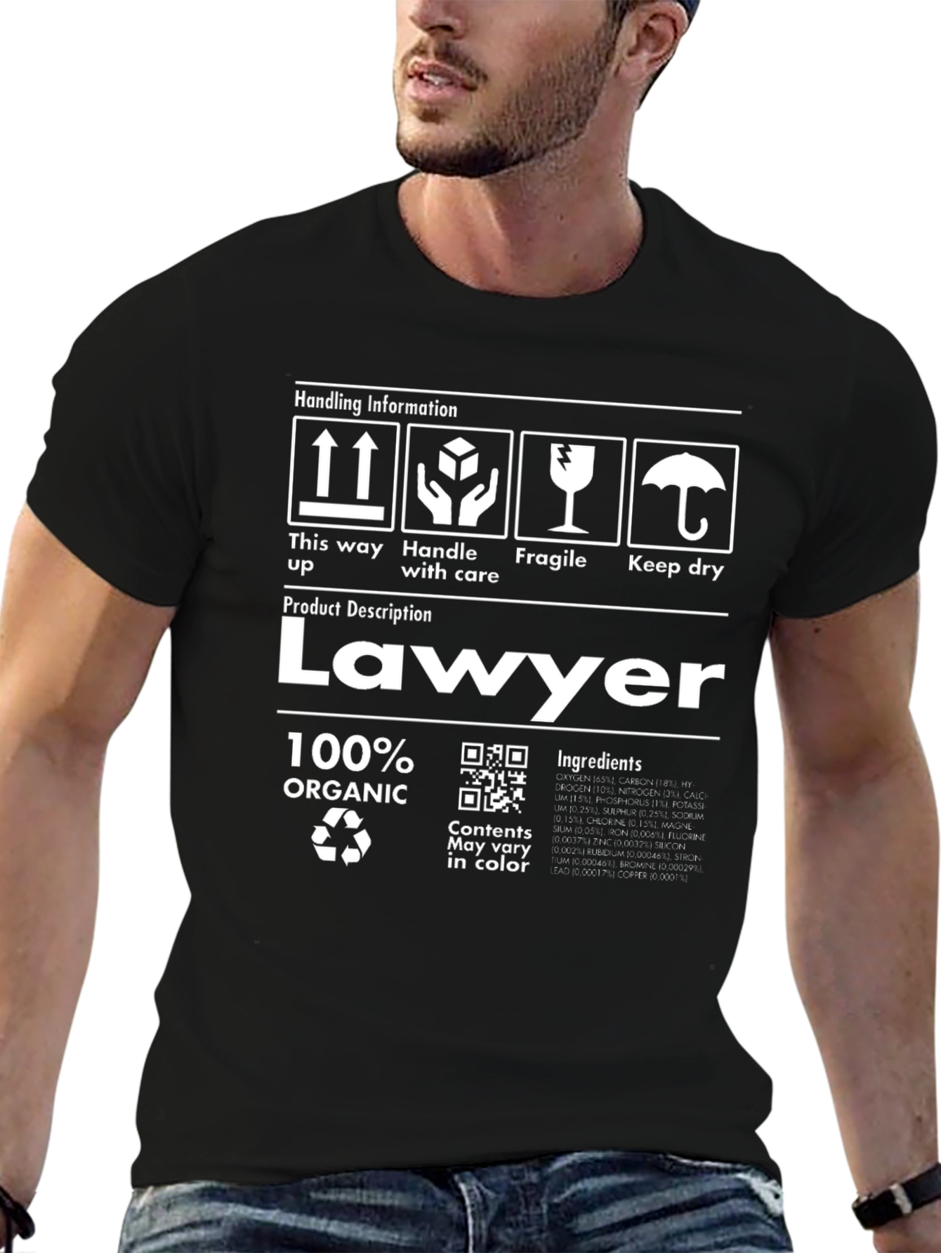 Lawyer Funny T-Shirt - Handle with Care