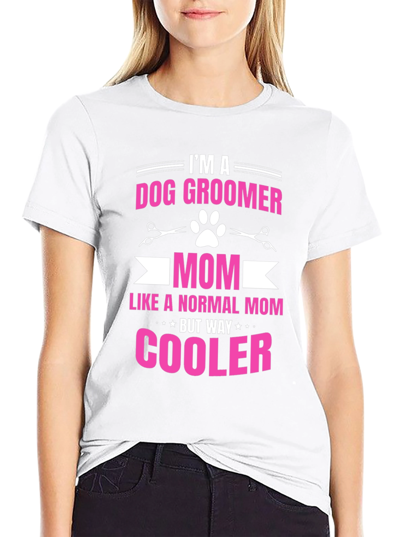 Dog Groomer Mom Cool T-Shirt