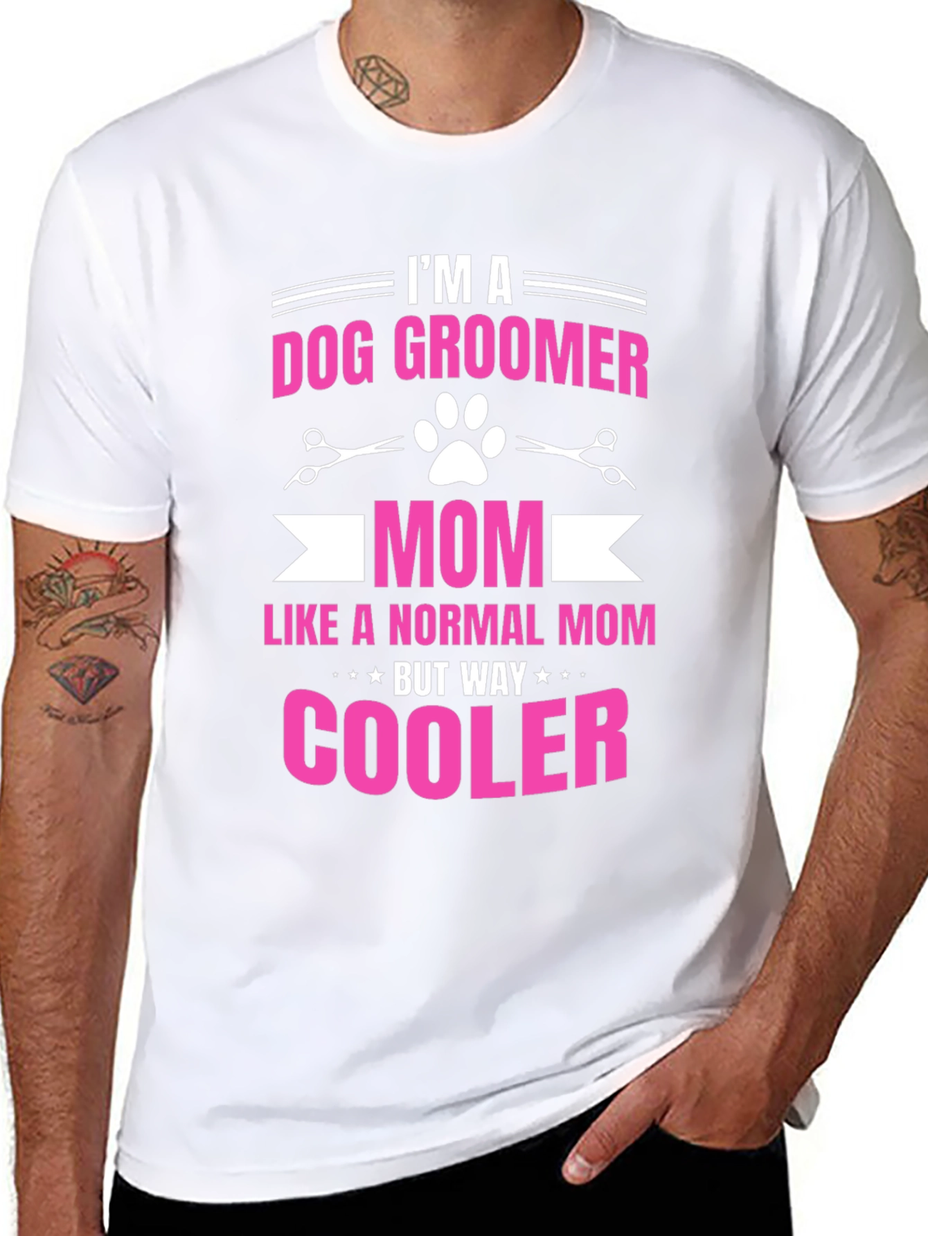 Dog Groomer Mom Cool T-Shirt