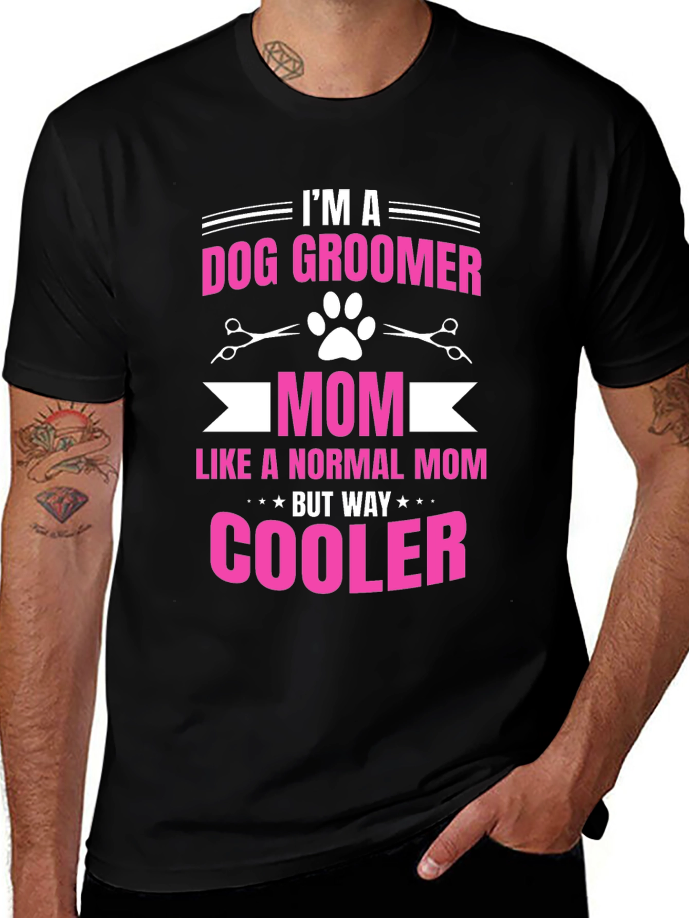 Dog Groomer Mom Cool T-Shirt