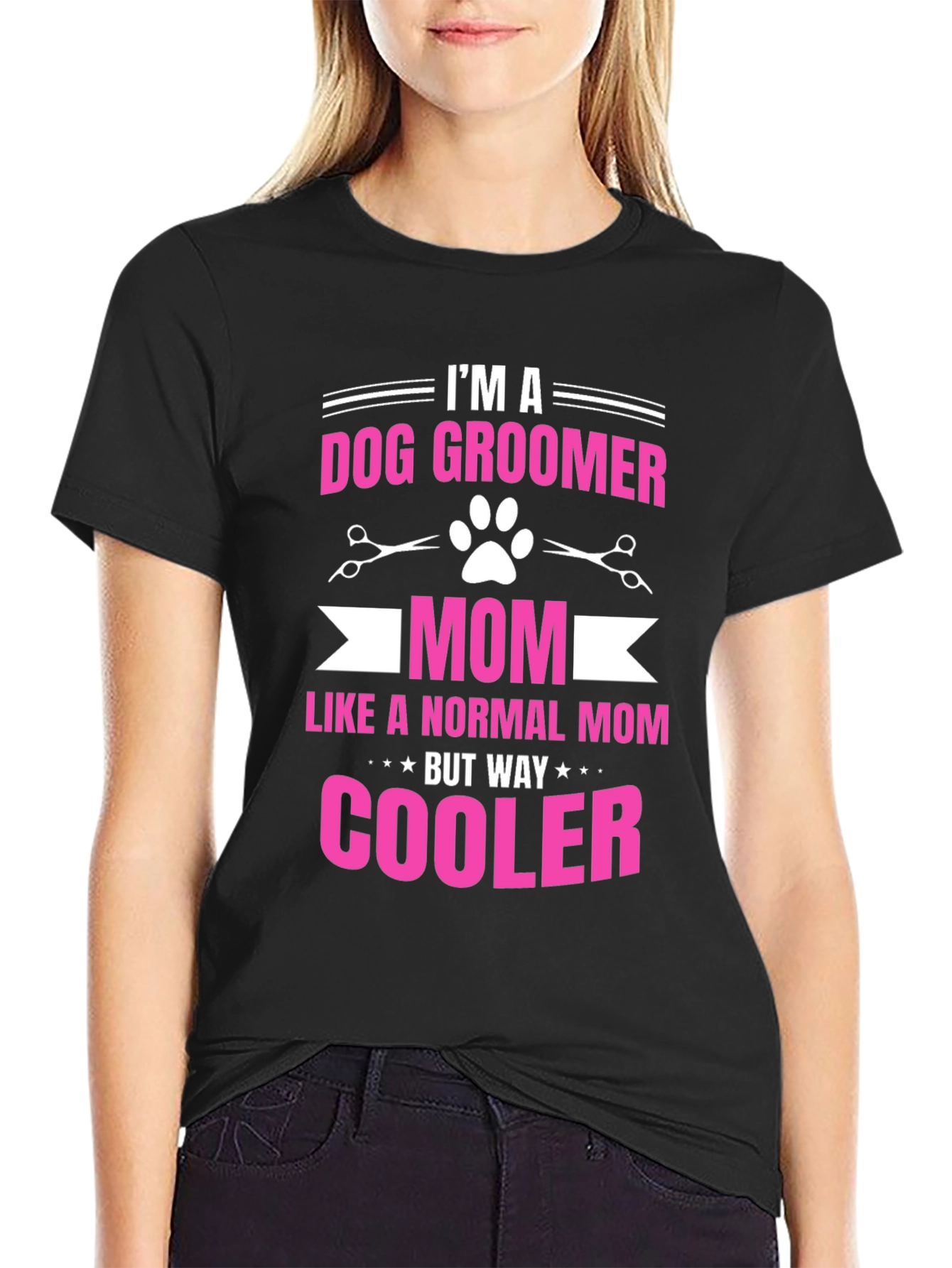Dog Groomer Mom Cool T-Shirt