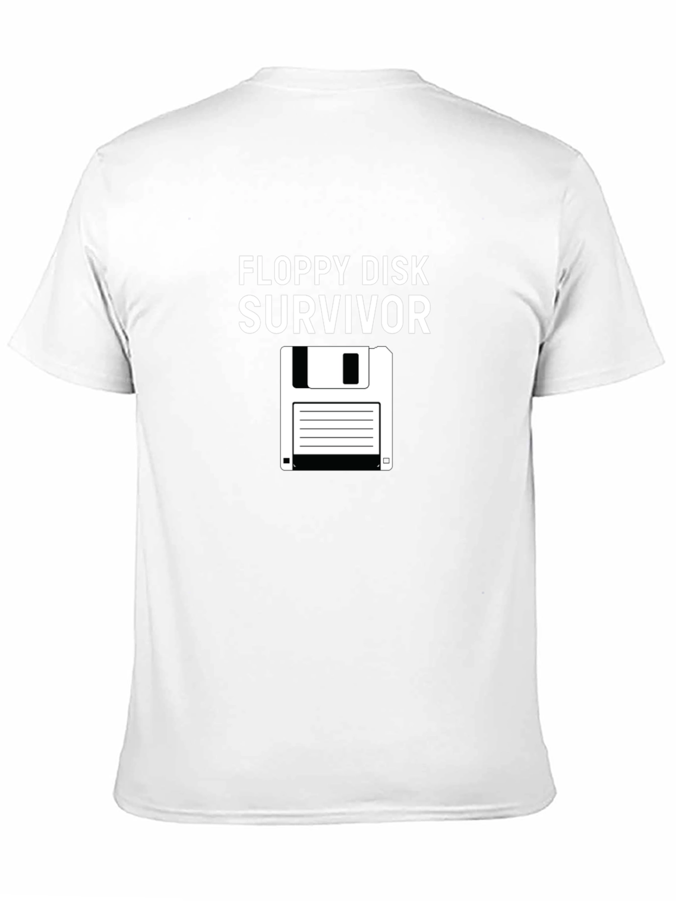 Floppy Disk Survivor Graphic T-Shirt