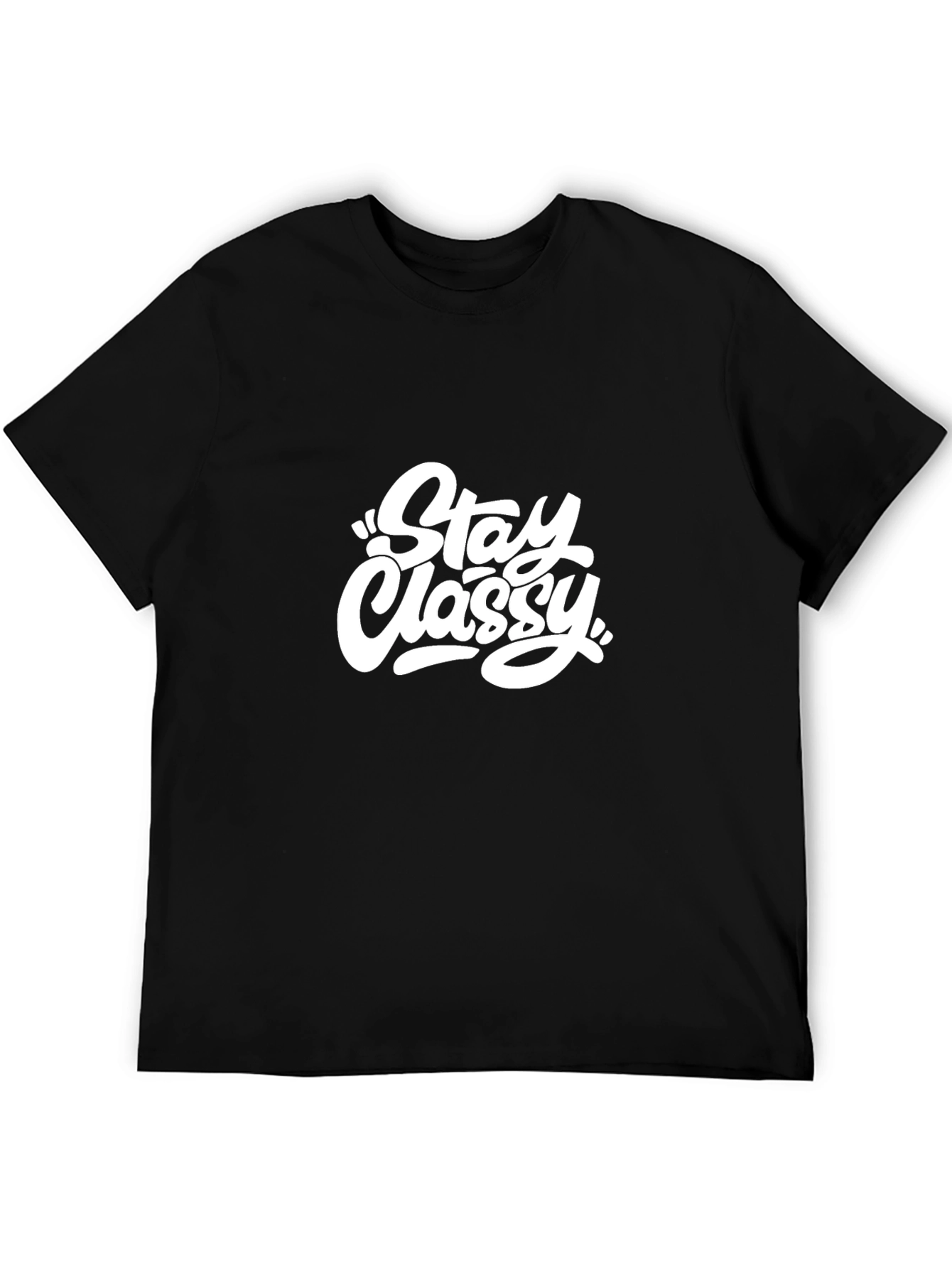 Stay Classy Graphic Tee - Modern Comfort