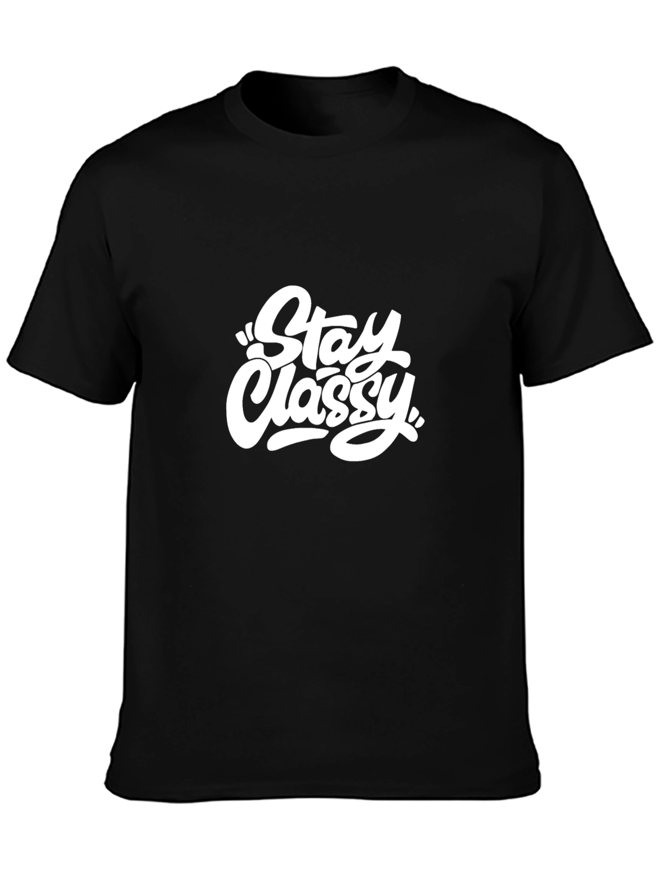 Stay Classy Graphic Tee - Modern Comfort
