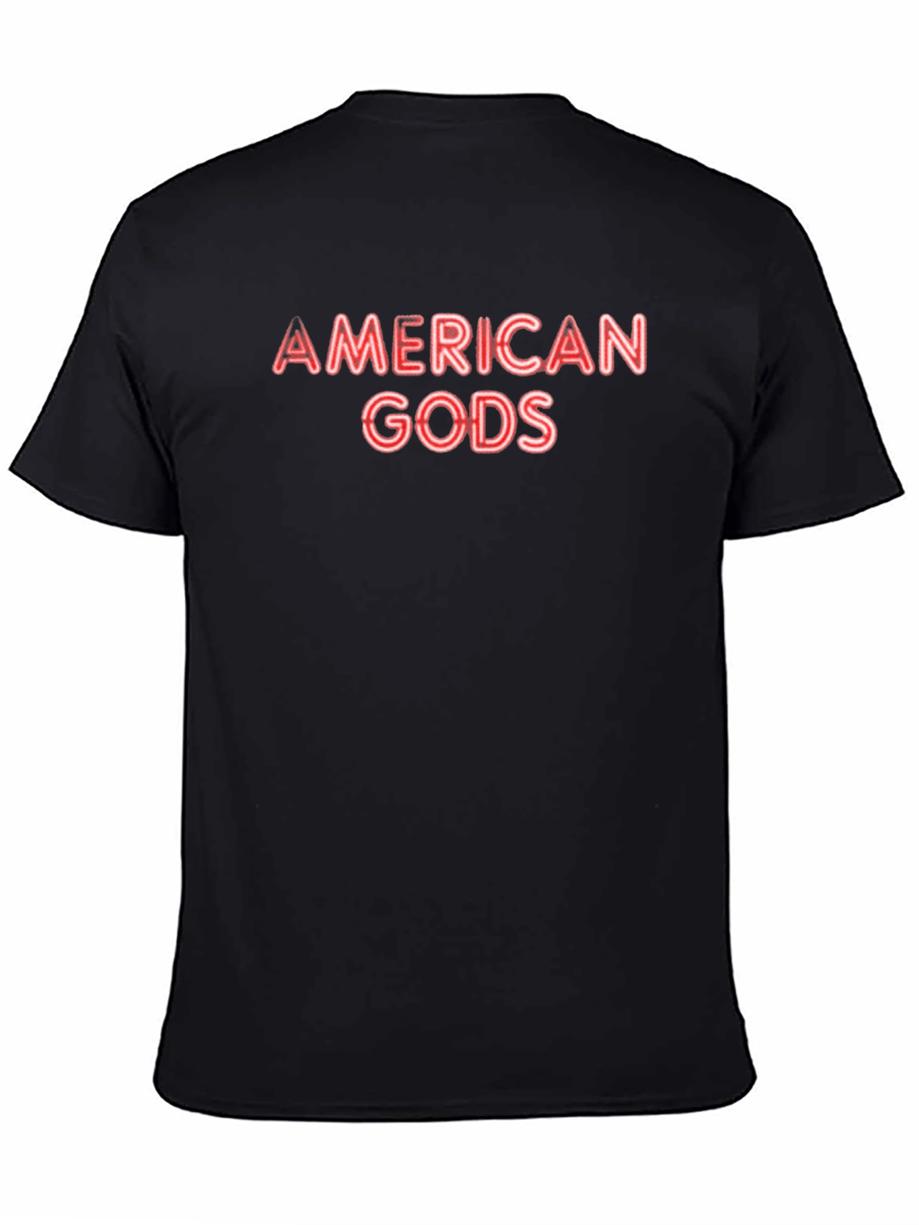 American Gods Graphic Tee - Black Novelty Shirt