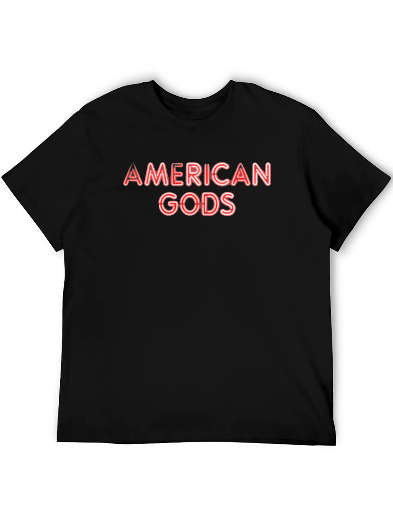 American Gods Graphic Tee - Black Novelty Shirt